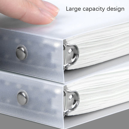 Transparent Matte PP Soft Shell Cover Hand Accountive Page, Style: B5 Point Array Core-garmade.com