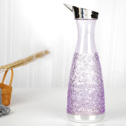 Home Shatter-resistant Diamond Texture Juice Jug(Purple)-garmade.com