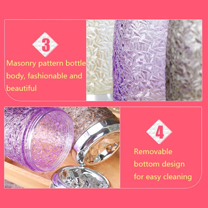 Home Shatter-resistant Diamond Texture Juice Jug(Purple)-garmade.com
