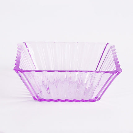 5 PCS Square Acrylic Candy Dish(Purple)-garmade.com