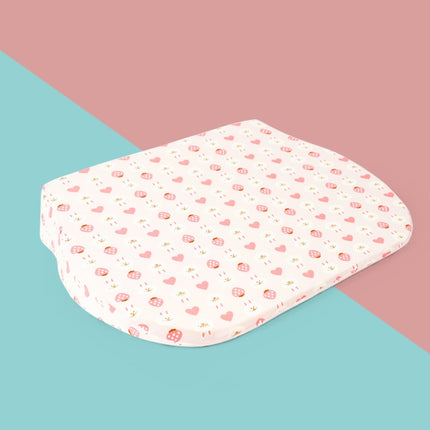 Newborn Baby Anti-spitting Milk Ramp Pad Ridge Protection Anti-spill Pillow(Pink Rabbit)-garmade.com