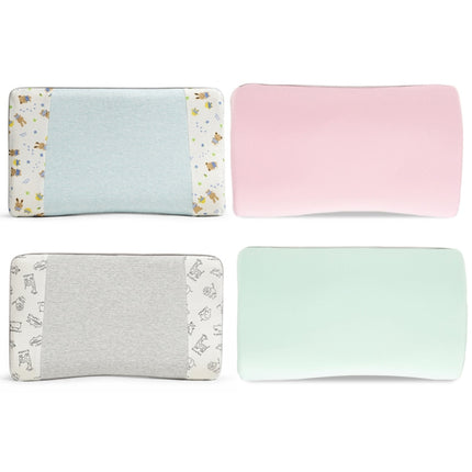Baby Growth Pillow Slow Rebound Memory Foam Pillow, Dimensions: 46 x28.5 x1/3cm(Pink)-garmade.com