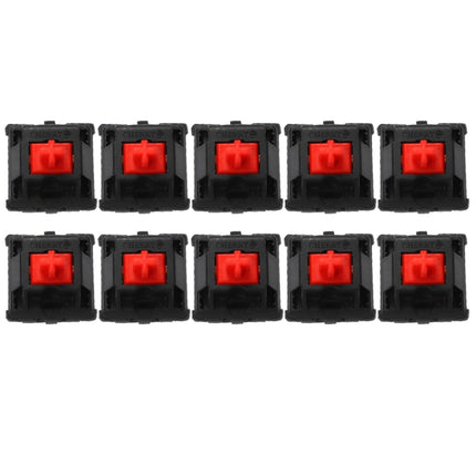 10PCS Cherry Shaft MX Switch Linear Keyboard Shaft, Color: Red Shaft-garmade.com