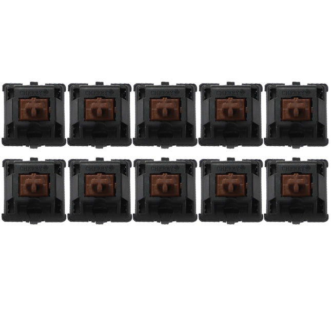 10PCS Cherry Shaft MX Switch Linear Keyboard Shaft, Color: Tea Shaft-garmade.com