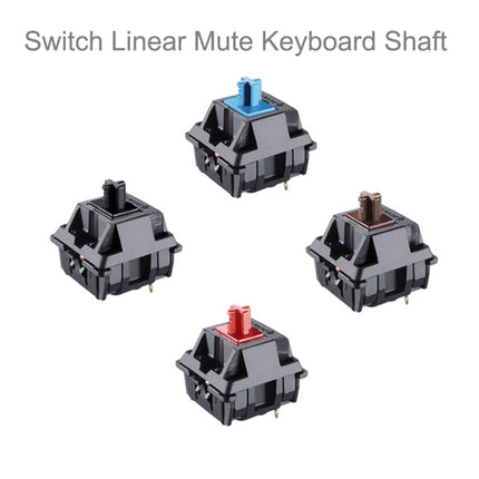 10PCS Cherry Shaft MX Switch Linear Keyboard Shaft, Color: Tea Shaft-garmade.com