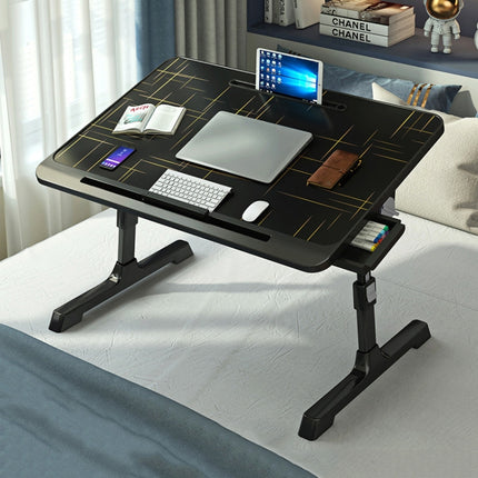 N6 Liftable and Foldable Bed Computer Desk, Style: Drawer Type-garmade.com