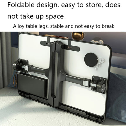 N6 Liftable and Foldable Bed Computer Desk, Style: Drawer+USB-garmade.com