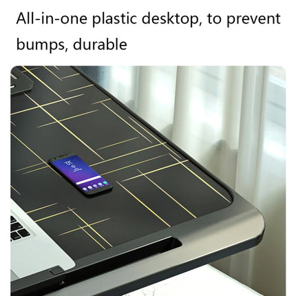 N6 Liftable and Foldable Bed Computer Desk, Style: Drawer+Shelf+USB-garmade.com