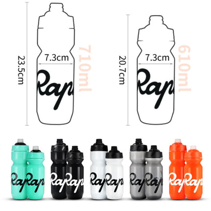 Rapha Bike Leakproof And Dustproof Fitness Cycling Water Bottle, Colour: White 710ml-garmade.com