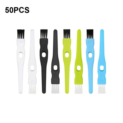 50 PCS Crevice Cleaning Brush Garlic Masher Brush Coffee Machine Brush(Random Color Delivery)-garmade.com