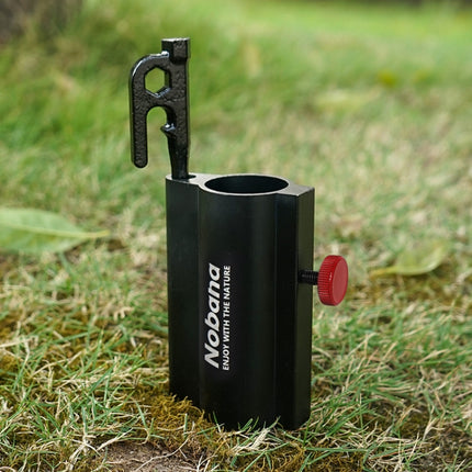 Outdoor Camping Canopy Pole Holder(Black)-garmade.com