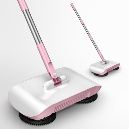 X2 Gear-assisted Walk-behind Sweeper, Specification: with 3 Rags(Pink)-garmade.com