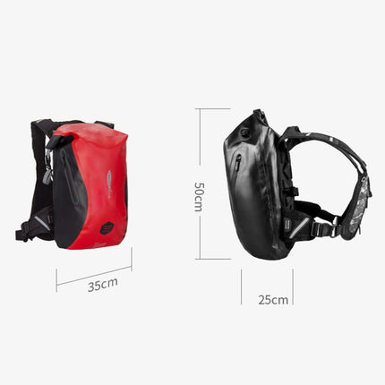 AFISHTOUR FM2025 25L Multifunctional Outdoor Travel Waterproof Backpack(Red)-garmade.com