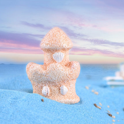 10 PCS Beach Ocean Series Resin Craft Ornament Mermaid 1-garmade.com