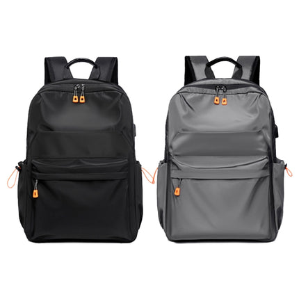 310 Men Business Casual Computer Backpack(Gray)-garmade.com