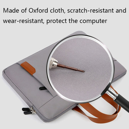 C7 Lightweight Portable Laptop Liner Bag, Size: 13/13.3 Inch(Gray)-garmade.com