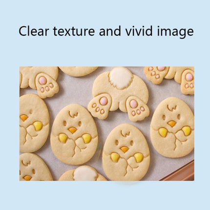 5 PCS BGMJ007 Cartoon Chick Bunny Cookie Mould(Rabbit Ass)-garmade.com