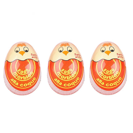 3 PCS Boiled Egg Timer Reminder Color-changing Cartoon Egg Timer, Specification: Orange Chick-garmade.com
