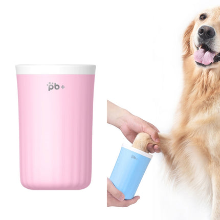 PB+ Pet Semi-Automatic Foot Washing Cup, Specification: M (Pink)-garmade.com