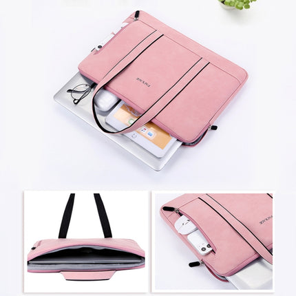 Q5 PU Waterproof and Wear-resistant Laptop Liner Bag, Size: 14 / 14.6 inch(Pink)-garmade.com