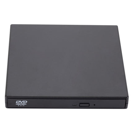 External USB2.0 DVD Optical Drive Notebook Desktop All-In-One CD Burner(Black)-garmade.com