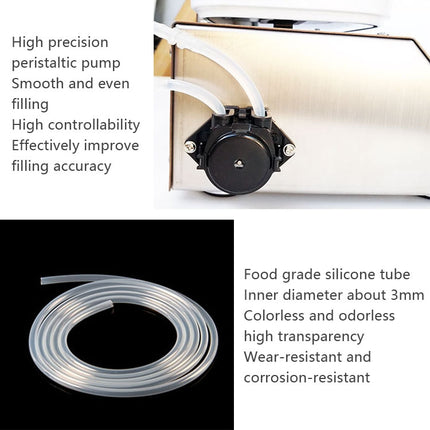 Peristaltic Pump Quantitative Liquid CNC Sub-packaging Micro-filling Machine, EU Plug-garmade.com