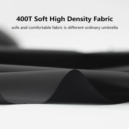 PARACHASE Mini Six Fold Bag Black Glue Sunside Sunscreen Anti-UV Sun Umbrella(Khaki)-garmade.com