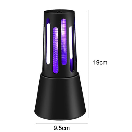 Home Mute Mosquito Killer Outdoor Lighting Mosquito Repellent Lamp(Black)-garmade.com