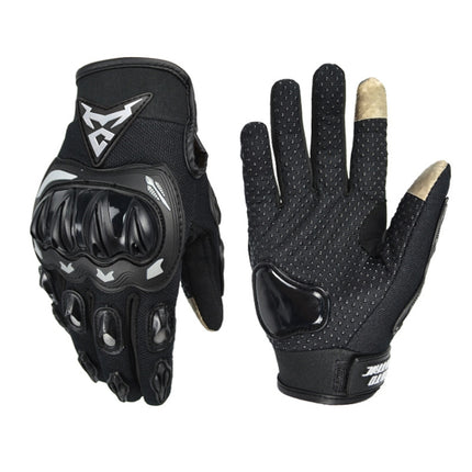 MOTOCENTRIC 13-MC-010 Touch Screen Motorcycle Breathable Gloves, Specification: L(Gray)-garmade.com