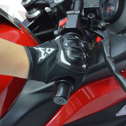 MOTOCENTRIC 13-MC-010 Touch Screen Motorcycle Breathable Gloves, Specification: XL(Gray)-garmade.com