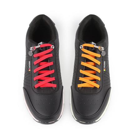 1 Pair Sports Casual Color Stretch Free Shoe Lace(Dark Gray)-garmade.com