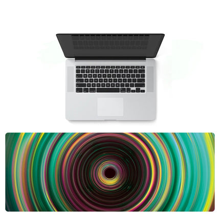 300x800x2mm Locked Large Desk Mouse Pad(4 Water Drops)-garmade.com