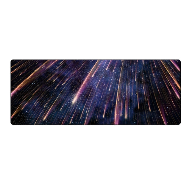 300x800x5mm Locked Large Desk Mouse Pad(5 Meteor Rain)-garmade.com