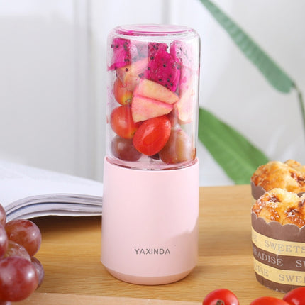YAXINDA Mini Juicer Portable Home Dormitory USB Fruit And Vegetable Machine(Pink)-garmade.com