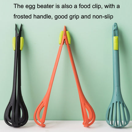 Multi-Purpose Nylon Eggbeater Dual-Use Food Clip Manual Mixer Baking Tool(Green)-garmade.com