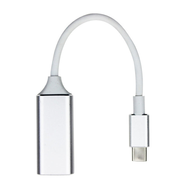 TYPE-C USB3.1 to HDMI HD 4K Converter(Silver)-garmade.com