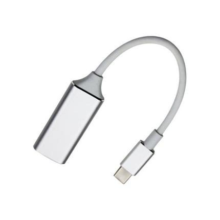 TYPE-C USB3.1 to HDMI HD 4K Converter(Silver)-garmade.com