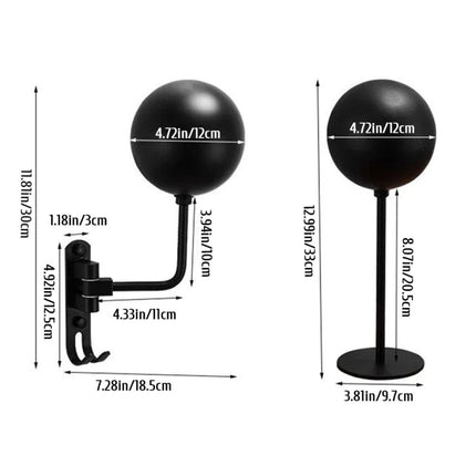 Motorcycle Helmet Rack Hat Storage Rack Suitable for Various Helmets(Floor Style)-garmade.com