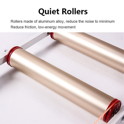 Cycling Room Trainer Rollers Bike Trainer Fitness trainer(Golden )-garmade.com
