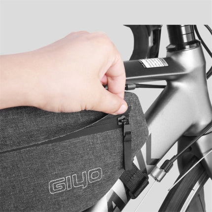 GIYO Bicycle Waterproof Bag Mountain Bike Tool Bag Beam Bag Triangle Bag,Model: G-12-garmade.com