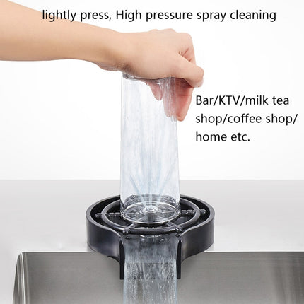 Automatic Faucet High Pressure Spray Washer, Style: Black+Soft Hose+G1/2 Three-way-garmade.com