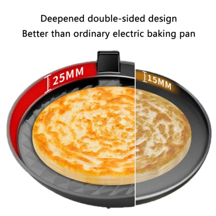 G-3T LIVEN Household Electric Baking Pan Automatic Pancake Maker, CN Plug(Green)-garmade.com