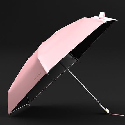 OLYCAT Portable Black Glue Sunshade Sunscreen Ultraviolet Umbrellas(Pink)-garmade.com