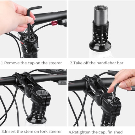 CXWXC MTB Road Bike Adjustable Stem Ultralight Aluminum Alloy Bike Stem( 145mm)-garmade.com