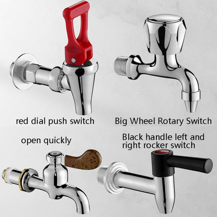 Insulation Bucket Faucet Accessories Milk Tea Water Mouth, Style: Fast Open Street Handle 4 Points-garmade.com