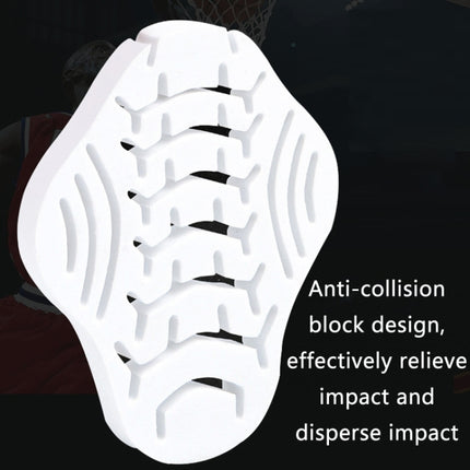 Outdoor Sports Honeycomb Anti-collision Compression Arm Guard, Color: XL (White)-garmade.com