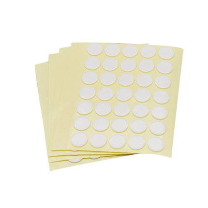 50pcs/sheet 15x0.8mm Round Transparent Double-Sided Adhesive Tape Waterproof Traceless Acrylic Glue-garmade.com