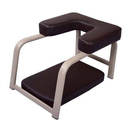 Yoga Assisted Inversion Stool Inversion Chair Fitness Stretching Equipment(Brown)-garmade.com