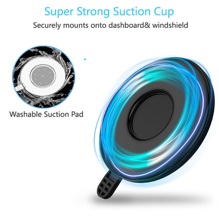 Suction Cup Long Soft Hose Windshield Car Mobile Phone Clip Bracket(Black Box Packaging)-garmade.com