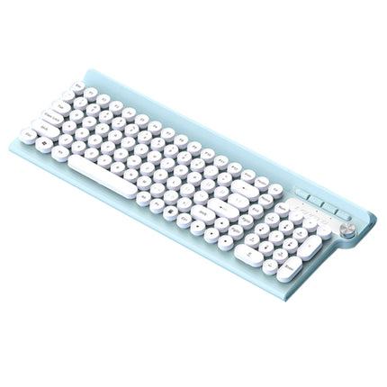 LANGTU L3 102 Keys Anti-Spill Silent Office Wired Mechanical Keyboard, Cable Length: 1.5m(White Green)-garmade.com